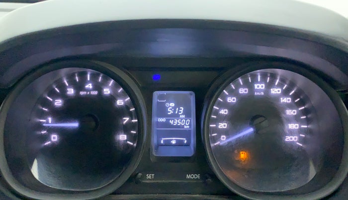 2017 Tata Tiago XE PETROL, Petrol, Manual, 43,483 km, Odometer Image
