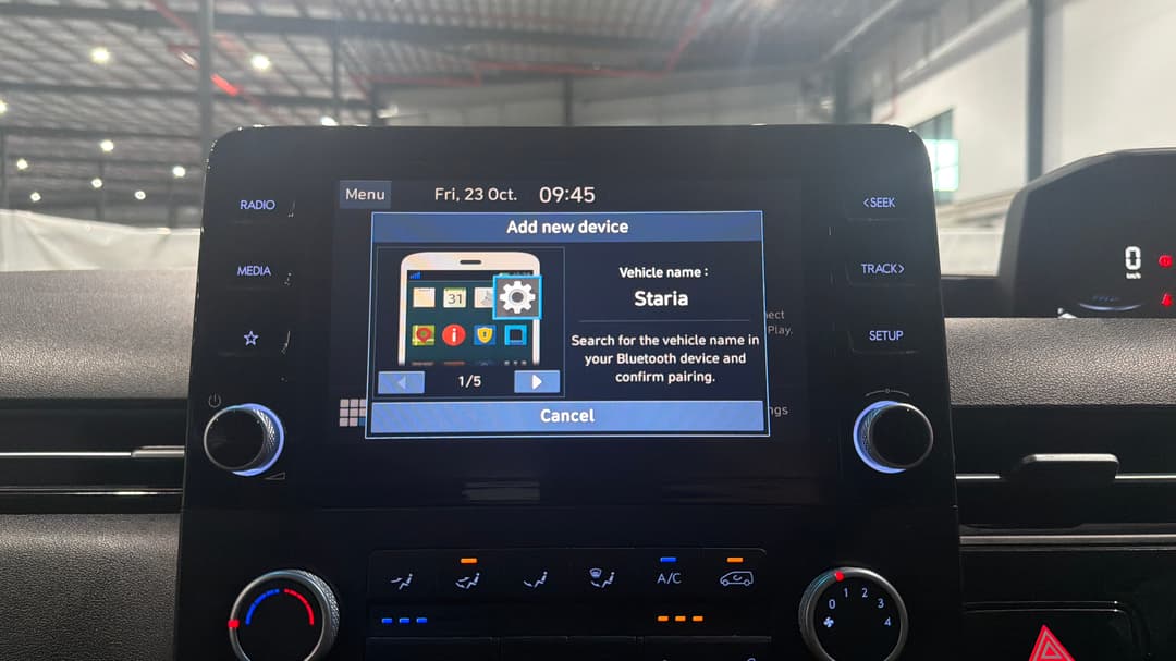2022 Hyundai Staria Staria, Automatic, 83971 km, Android/Apple Car Play