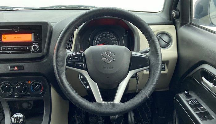 2019 Maruti New Wagon-R VXI 1.2L, Petrol, Manual, 16,272 km, Steering Wheel Close Up