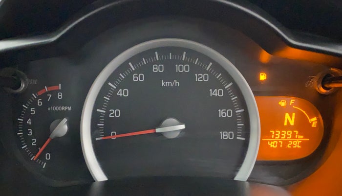 2018 Maruti Celerio X ZXI AMT, Petrol, Automatic, 73,397 km, Odometer Image