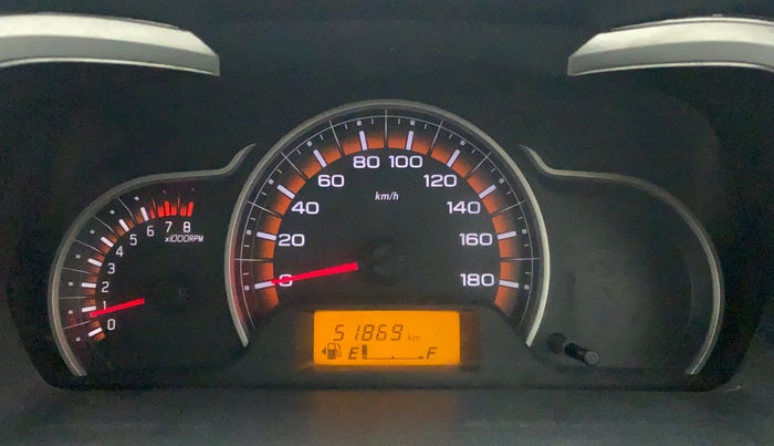 2016 Maruti Alto K10 VXI P, Petrol, Manual, 51,853 km, Odometer Image