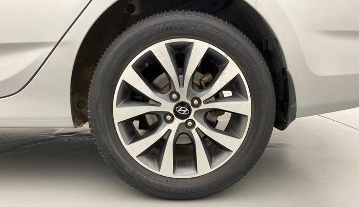 2013 Hyundai Verna FLUIDIC 1.6 SX VTVT, Petrol, Manual, 50,846 km, Left Rear Wheel