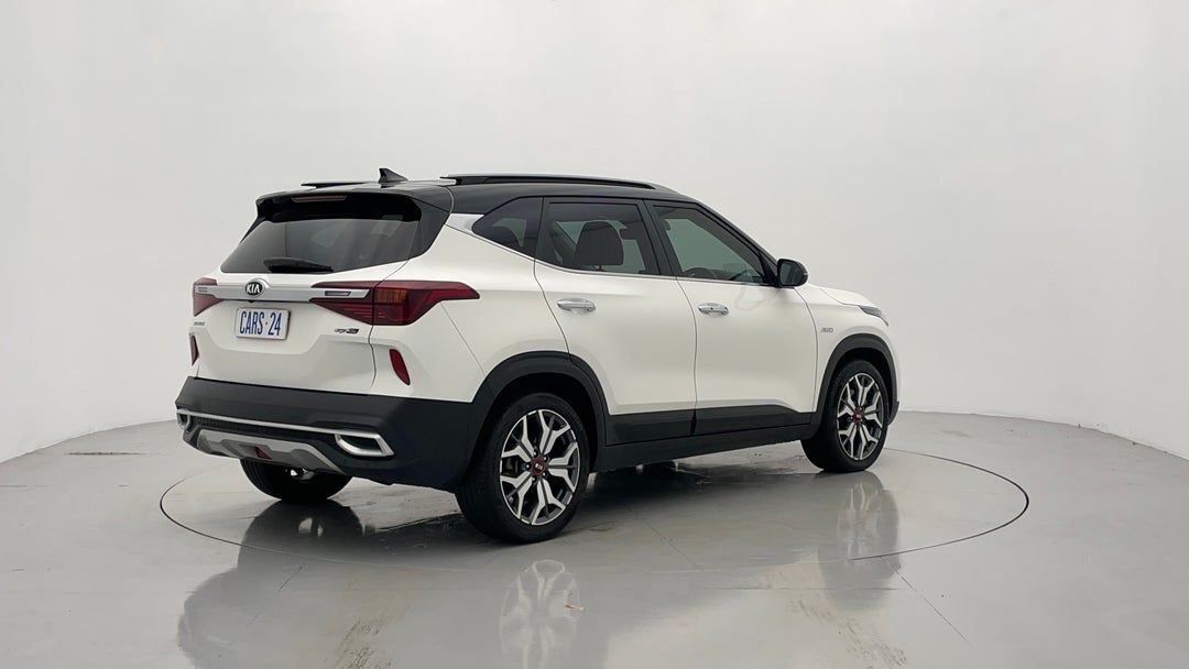 2020 Kia Seltos Gt-line (awd), Automatic, 49483 km, Right Back Diagonal (45- Degree) View
