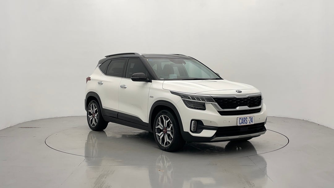 2020 Kia Seltos Gt-line (awd), Automatic, 49483 km, Right Front Diagonal (45- Degree) View