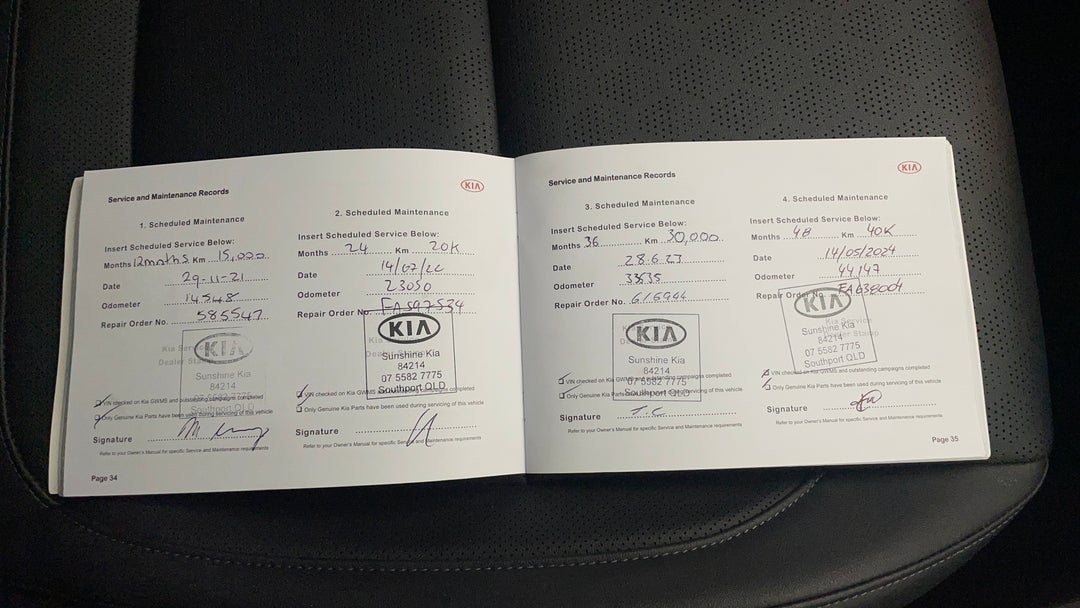 2020 Kia Seltos Gt-line (awd), Automatic, 49483 km, Service History