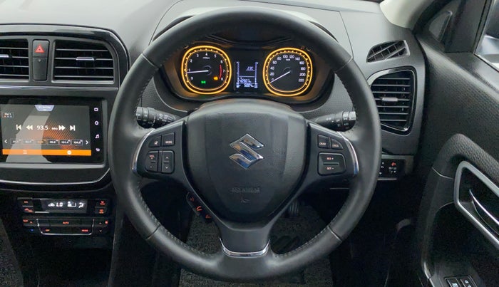 2021 Maruti Vitara Brezza ZXI +, Petrol, Manual, 5,061 km, Steering Wheel Close Up