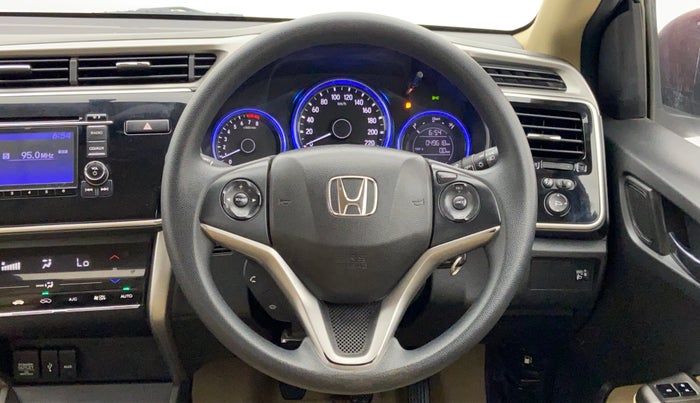 2016 Honda City V MT PETROL, Petrol, Manual, 50,103 km, Steering Wheel Close Up