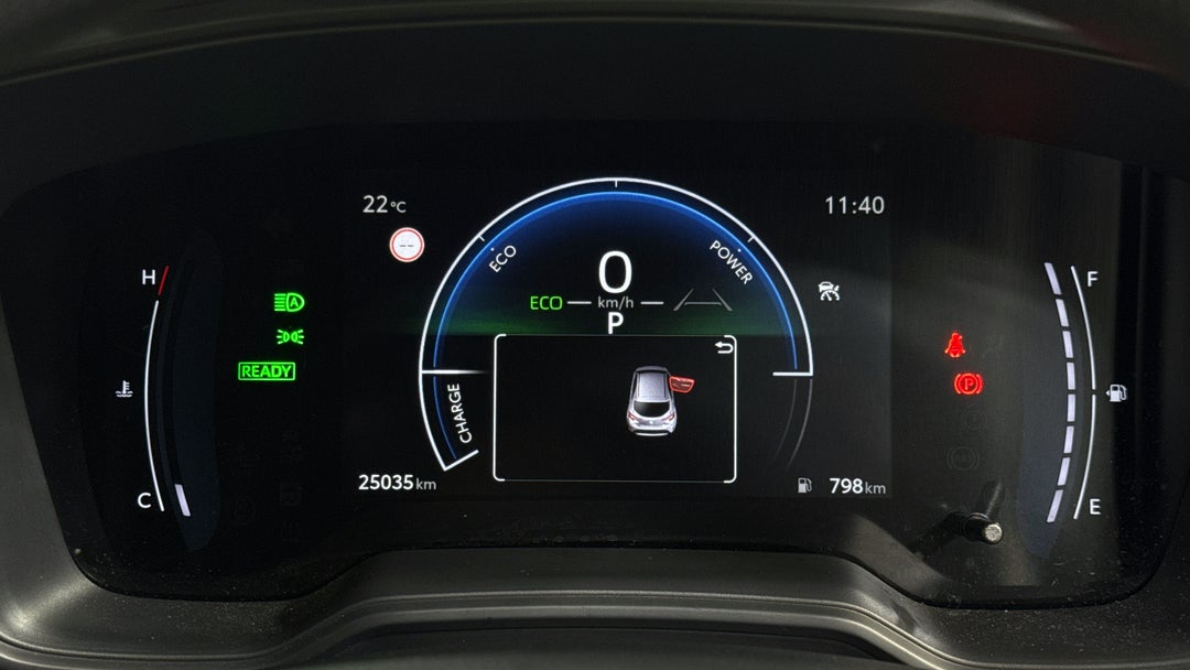 2024 Toyota Corolla Ascent Sport + Conv Pk Hybrid, Automatic, 25035 km, Odometer View