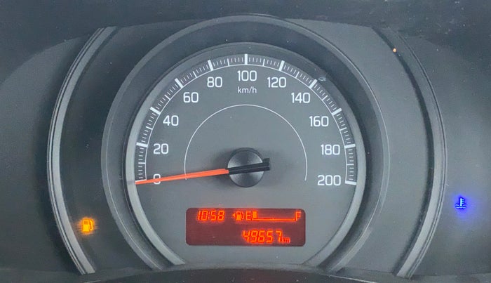 2019 Maruti Swift LXI D, Petrol, Manual, 49,793 km, Odometer Image