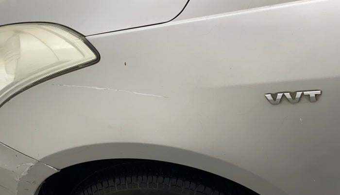 2013 Maruti Swift Dzire VXI, Petrol, Manual, 33,497 km, Left fender - Minor scratches