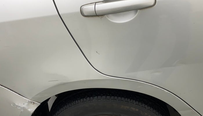 2013 Maruti Swift Dzire VXI, Petrol, Manual, 33,497 km, Right quarter panel - Slightly dented