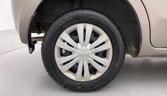 2015 Datsun Go T, Petrol, Manual, 20,877 km, Right Rear Wheel