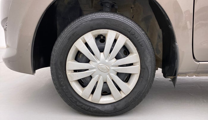 2015 Datsun Go T, Petrol, Manual, 20,877 km, Left Front Wheel