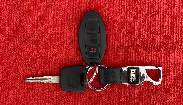 2015 Datsun Go T, Petrol, Manual, 20,877 km, Key Close Up