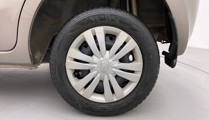 2015 Datsun Go T, Petrol, Manual, 20,877 km, Left Rear Wheel