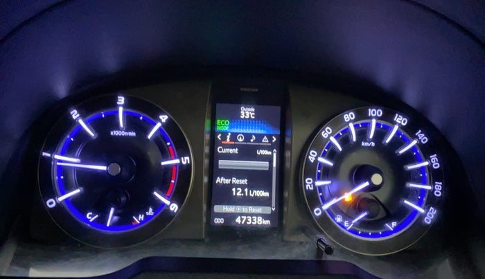 2020 Toyota Innova Crysta 2.4 VX 7 STR, Diesel, Manual, 47,338 km, Odometer Image