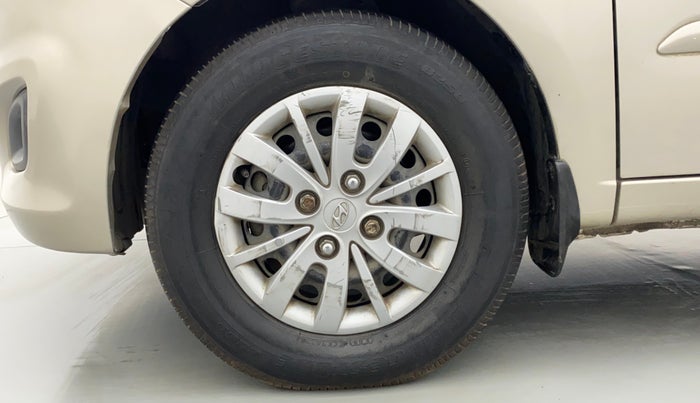 2013 Hyundai i10 SPORTZ 1.2 AT, Petrol, Automatic, 23,083 km, Left Front Wheel