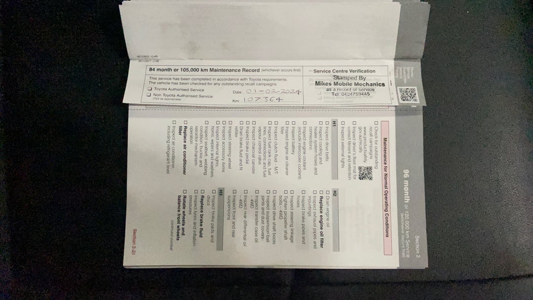 2018 Toyota C-HR Koba (2wd), Automatic, 107679 km, Service History