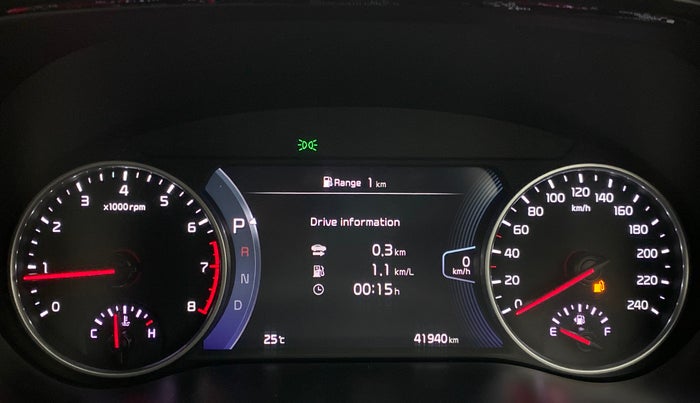 2019 KIA SELTOS GTX 1.4 GDI AT PETROL, Petrol, Automatic, 41,979 km, Odometer Image