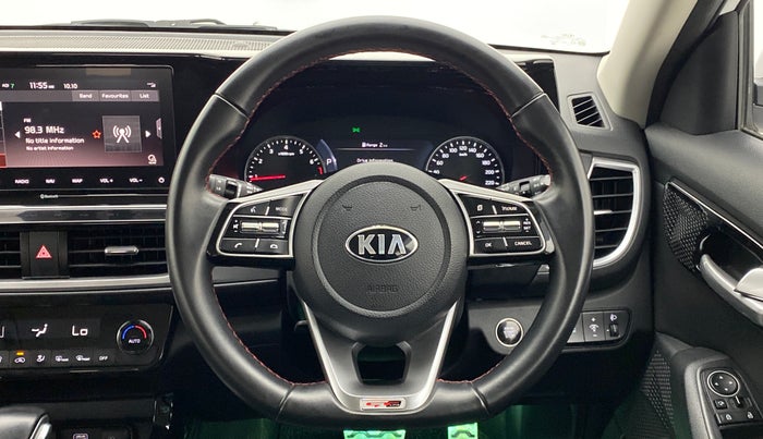 2019 KIA SELTOS GTX 1.4 GDI AT PETROL, Petrol, Automatic, 41,979 km, Steering Wheel Close Up