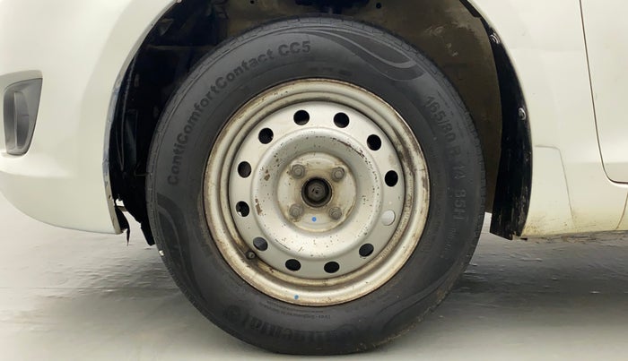 2012 Maruti Swift LXI, Petrol, Manual, 92,122 km, Left Front Wheel