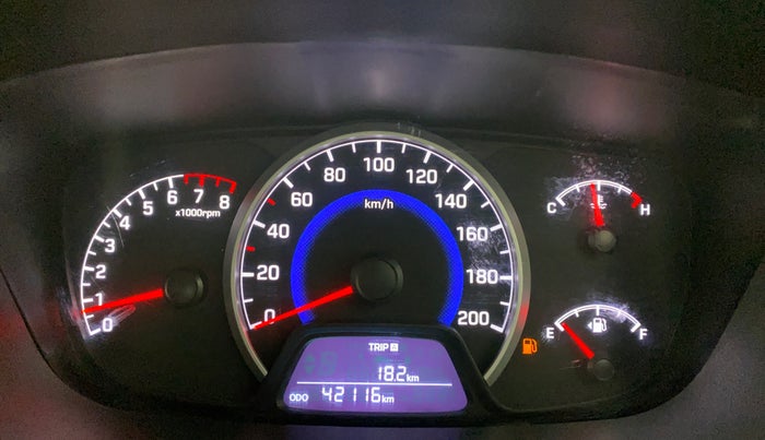 2019 Hyundai Grand i10 MAGNA 1.2 KAPPA VTVT, Petrol, Manual, 42,137 km, Odometer Image