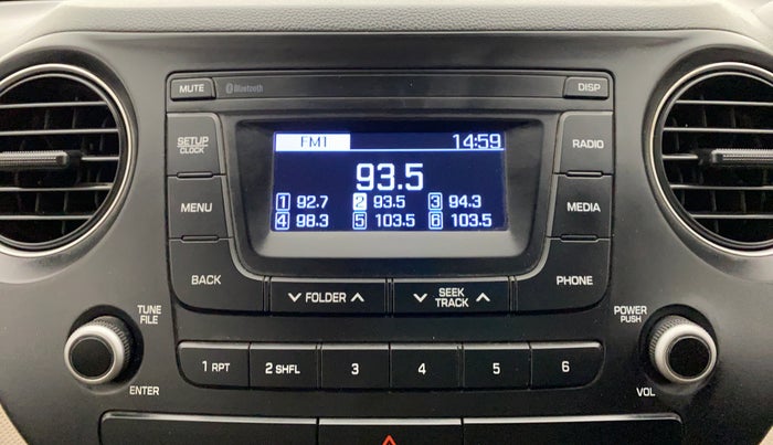 2019 Hyundai Grand i10 MAGNA 1.2 KAPPA VTVT, Petrol, Manual, 42,137 km, Infotainment System