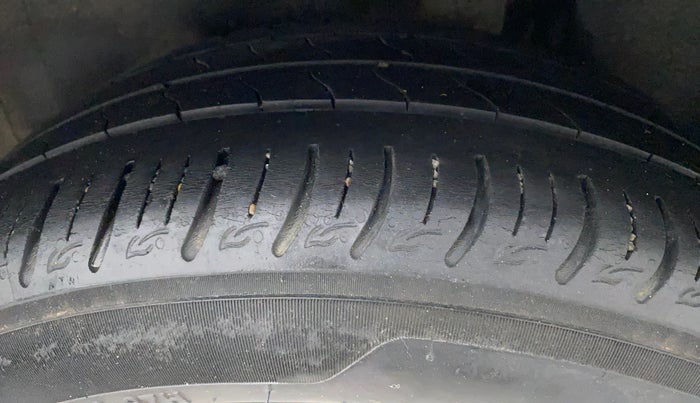 2018 Volkswagen Polo GT TSI AT, Petrol, Automatic, 1,23,890 km, Left Rear Tyre Tread