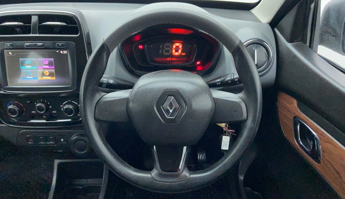 2018 Renault Kwid RXT Opt, Petrol, Manual, 12,265 km, Steering Wheel Close Up