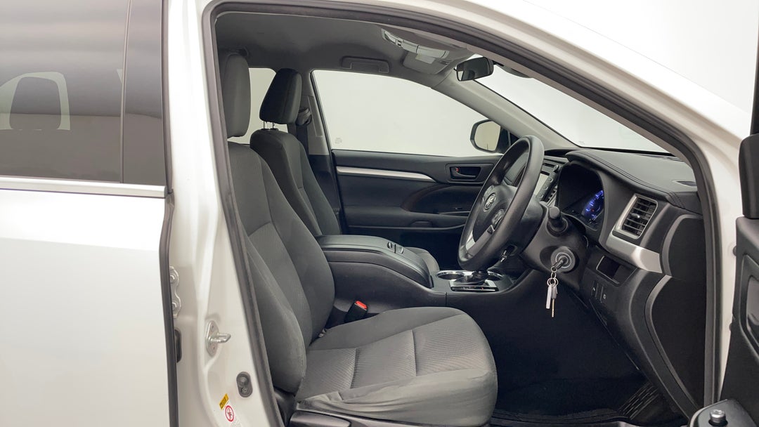 Right Side Front Door Cabin View