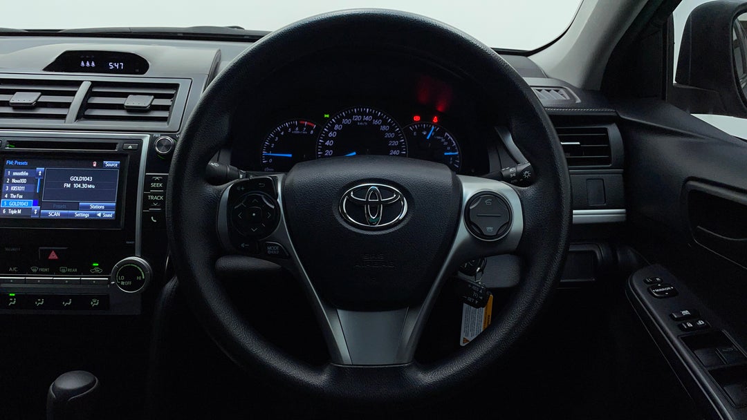 Steering Wheel Close-up