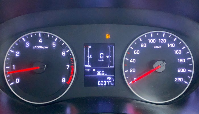 2019 Hyundai Elite i20 1.2 MAGNA PLUS VTVT, CNG, Manual, 62,694 km, Odometer Image