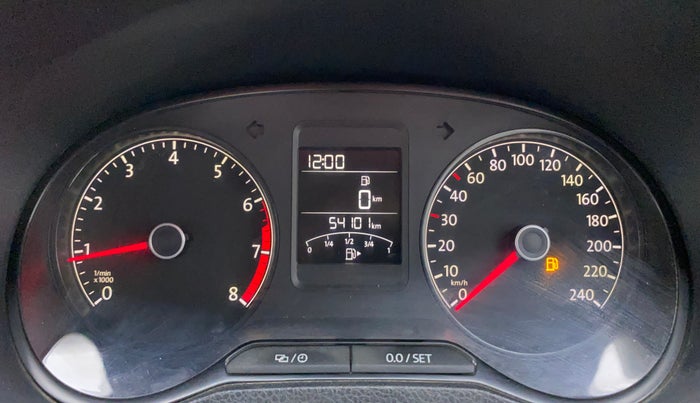 2017 Volkswagen Polo COMFORTLINE 1.2L, Petrol, Manual, 54,101 km, Odometer Image