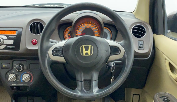 2013 Honda Brio 1.2 S MT I VTEC, Petrol, Manual, 52,469 km, Steering Wheel Close Up
