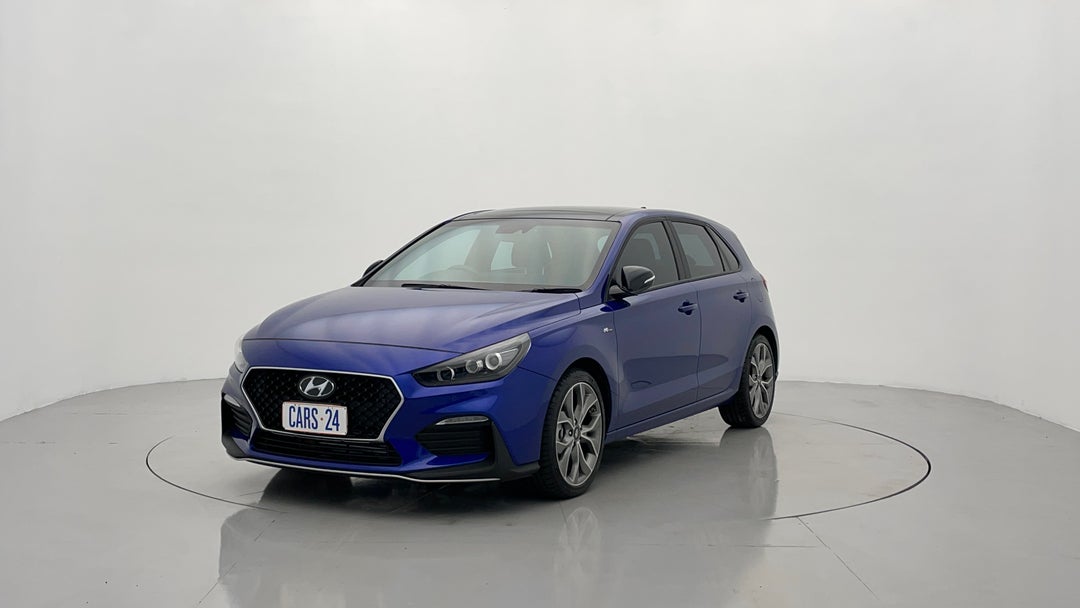 2023 Hyundai i30 N Line Premium, Automatic, 1828 km, Left Front Diagonal (45- Degree) View