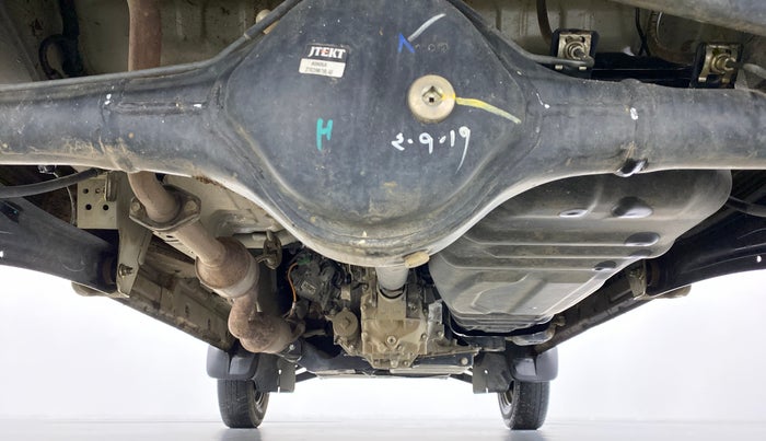 2019 Maruti Eeco 5 STR WITH AC PLUSHTR, Petrol, Manual, 16,957 km, Rear Underbody