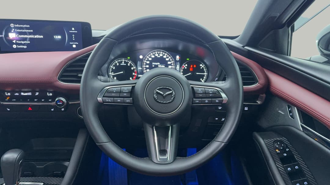 2024 Mazda Mazda3 G25 Astina, Automatic, 22648 km, Steering Wheel Close-up