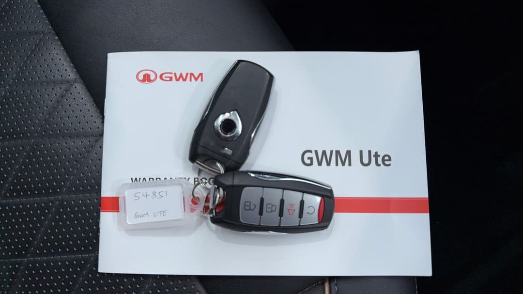 2023 GWM Ute Cannon-X (4x4), Automatic, 10629 km, Key Close-up