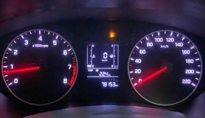 2019 Hyundai Elite i20 SPORTZ PLUS 1.2, Petrol, Manual, 78,308 km, Odometer Image