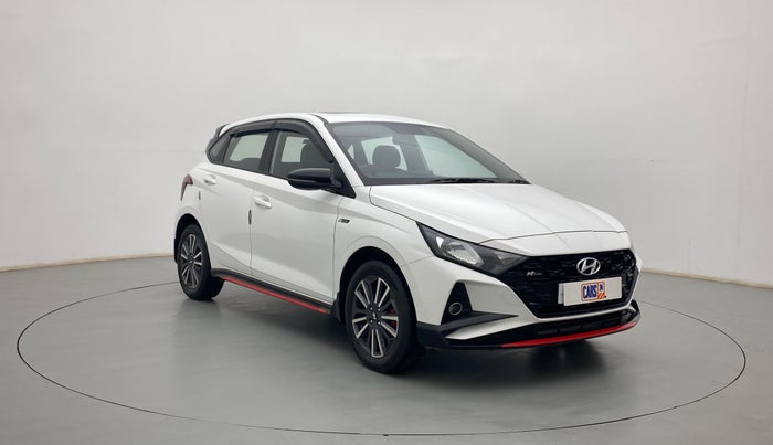 2021 Hyundai NEW I20 N LINE N6 1.0 TURBO GDI IMT, Petrol, Manual, 10,542 km, Right Front Diagonal