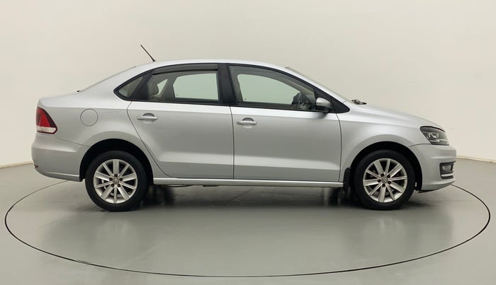 2017 Volkswagen Vento HIGHLINE PETROL AT, Petrol, Automatic, 89,137 km, Right Side View