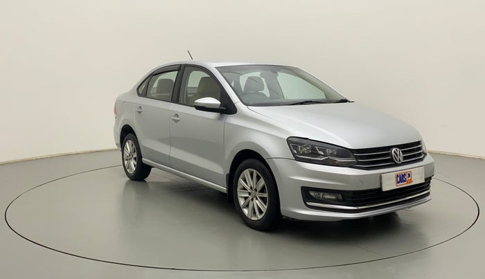 2017 Volkswagen Vento HIGHLINE PETROL AT, Petrol, Automatic, 89,137 km, Right Front Diagonal