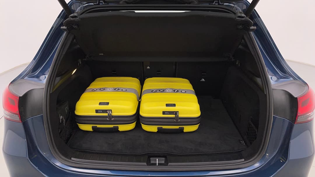 Boot Inside View with Luggage