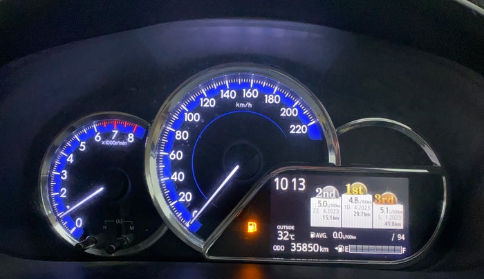 2018 Toyota YARIS G MT, Petrol, Manual, 35,850 km, Odometer Image