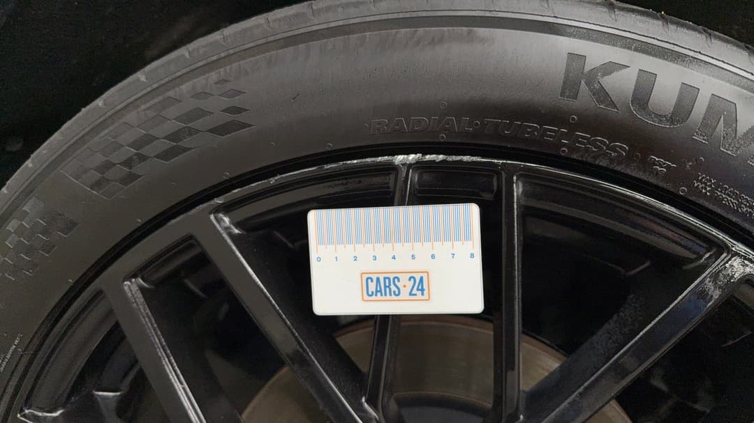 2024 Hyundai Santa Fe Calligraphy Hev (7 Seat) (blk), Automatic, 21567 km, Wheels Rim Rear LHS Gutter Rash