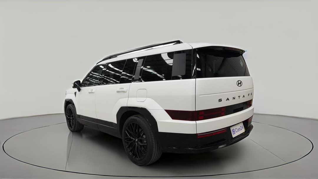 2024 Hyundai Santa Fe Calligraphy Hev (7 Seat) (blk), Automatic, 21567 km, Left Back Diagonal (45- Degree) View