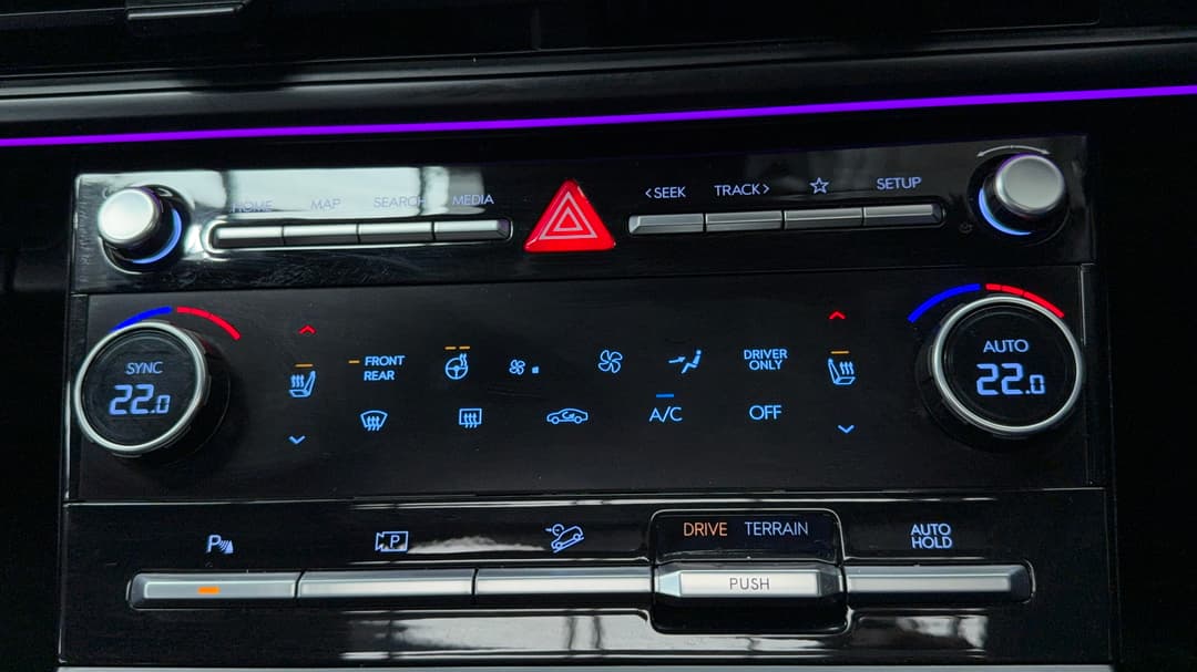 2024 Hyundai Santa Fe Calligraphy Hev (7 Seat) (blk), Automatic, 21567 km, Ventilated Seats