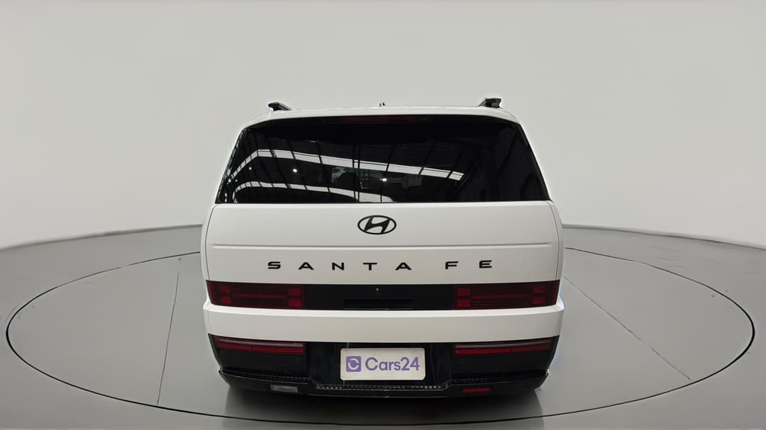 2024 Hyundai Santa Fe Calligraphy Hev (7 Seat) (blk), Automatic, 21567 km, Back/Rear View