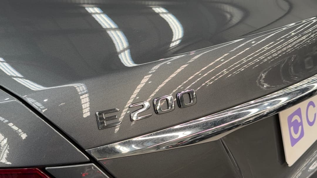 2019 Mercedes-benz E200 E200, Automatic, 22943 km, Badge (Boot Left Side)
