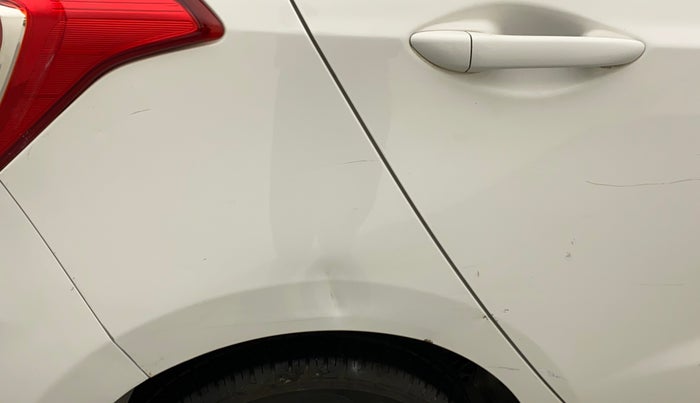 2017 Hyundai Grand i10 SPORTZ 1.2 KAPPA VTVT, Petrol, Manual, 32,656 km, Right quarter panel - Slightly dented